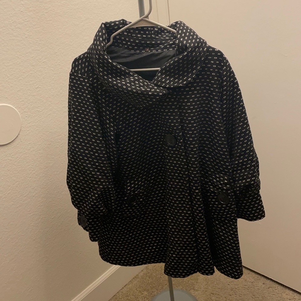 Black coat size Large